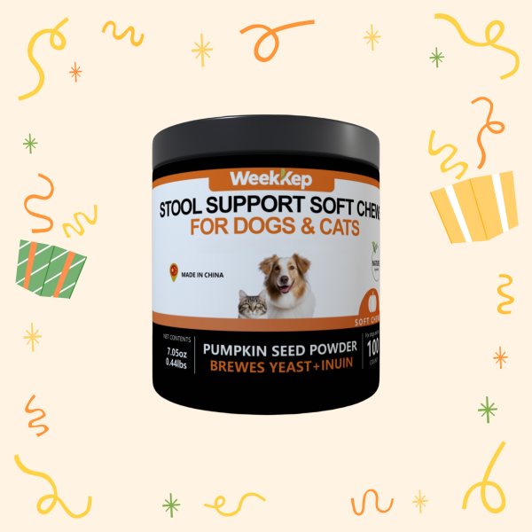 Stool support Soft Chews for Dogs & Cats
