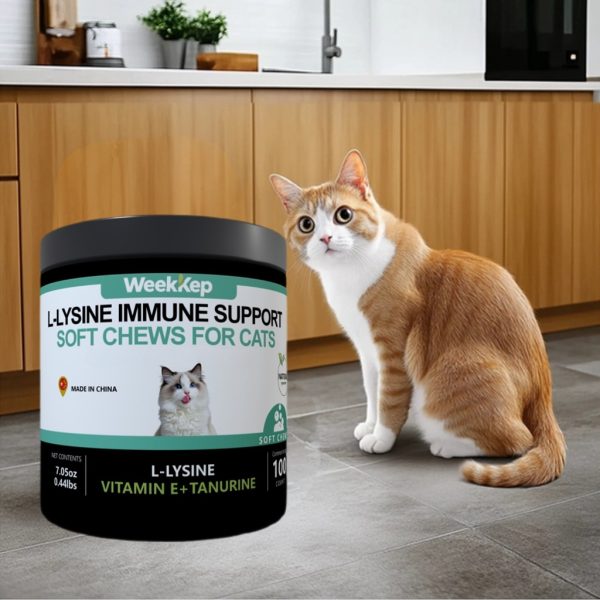 L-Lysine lmmune Support Soft Chews for Cats - 图片 4